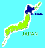 map of Hokkaido