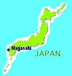 map of Nagasaki