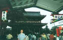 Sensoji temple in Asakusa