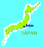 map of Tokyo