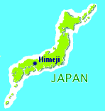 map of Himeji